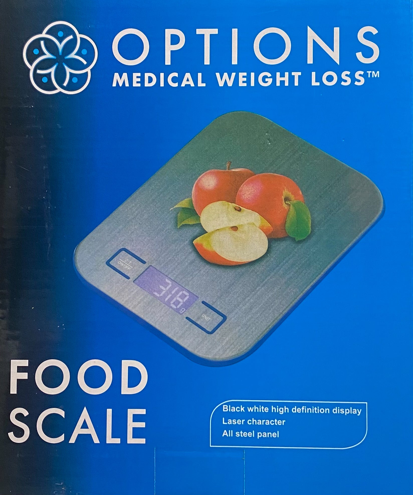 Digital Food Scale  Options Diet Program – Options Nutrition