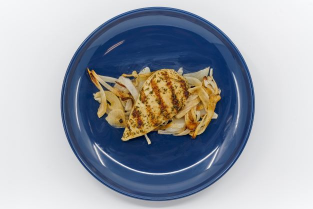 Garlic Chicken with Onion